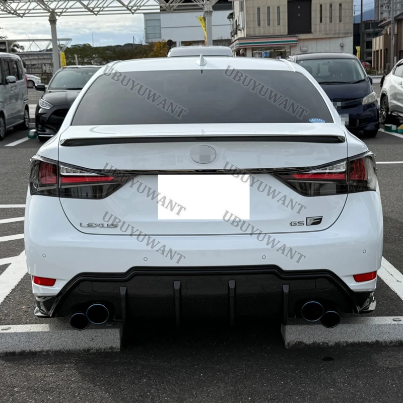 For LEXUS GS GS350 GS300 GS450 2013 - 2016 ABS Rear Trunk Boot Lid Car Spoiler Ducktail Lip Wing - view 4