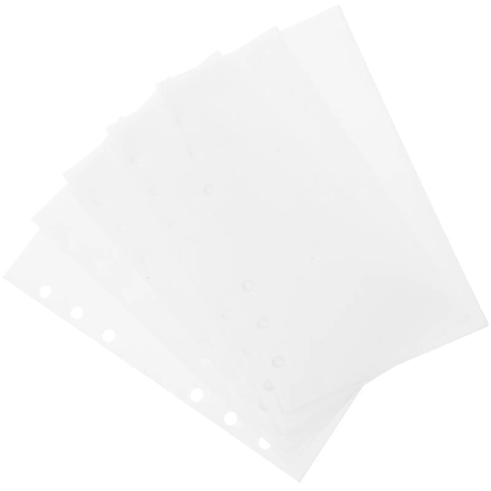 

5Pcs Versatile Budget Binder Pocket Inserts A6 Format Reusable Portable Organizer for Budget Book Planner Travel Office Home Use