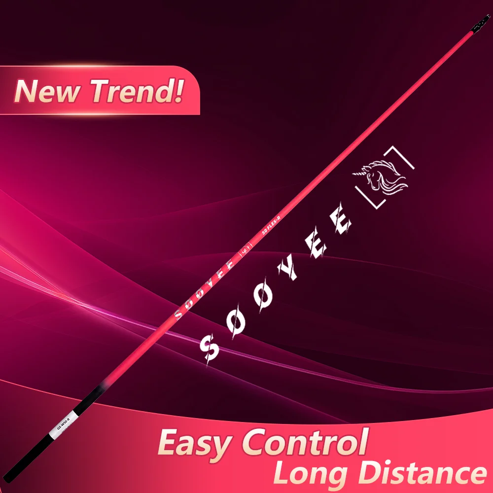 SOOYEE ماتي كامل الكربون جولف رمح 40 جرام 50 جرام 60 جرام 70 جرام فليكس L R S X العطاء الخوخ السلس سوينغ للدقة #1