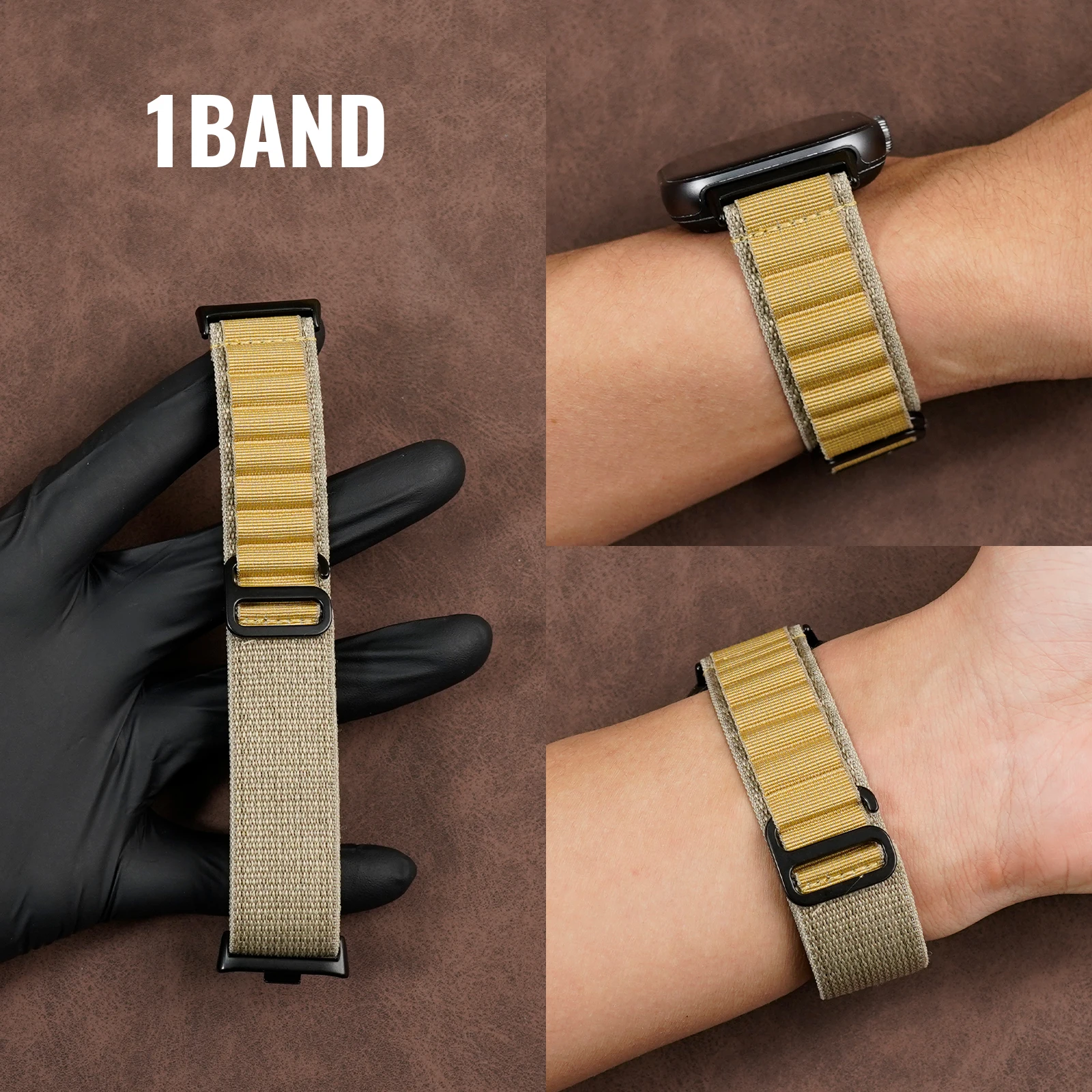 Alpine Loop Nylon Strap For Xiaomi Redmi Watch 6 5 4 Quick Release Breathable Sport Watch Band Replacement Wristband Unisex - view 6