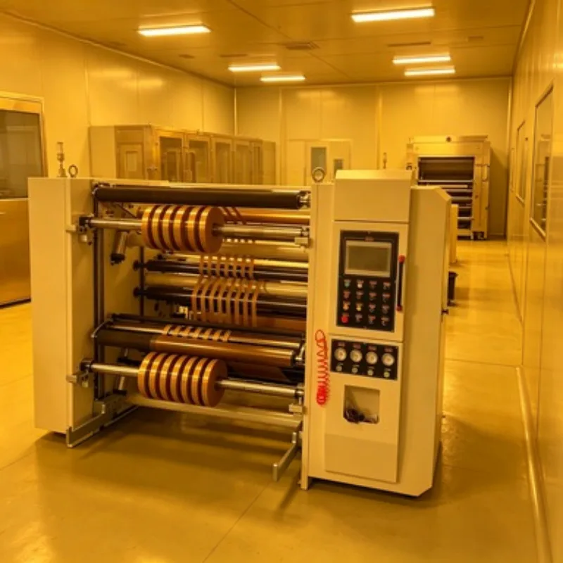 Horizontal Slitting Rewinding Machine For BOPP Stretch Film And Wrapping Film