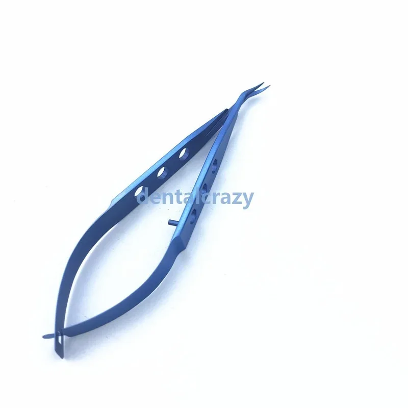Titanium Castroviejo Corneal Scissors Left/Right Scissors training tool Ophthalmic Surgical Instrument