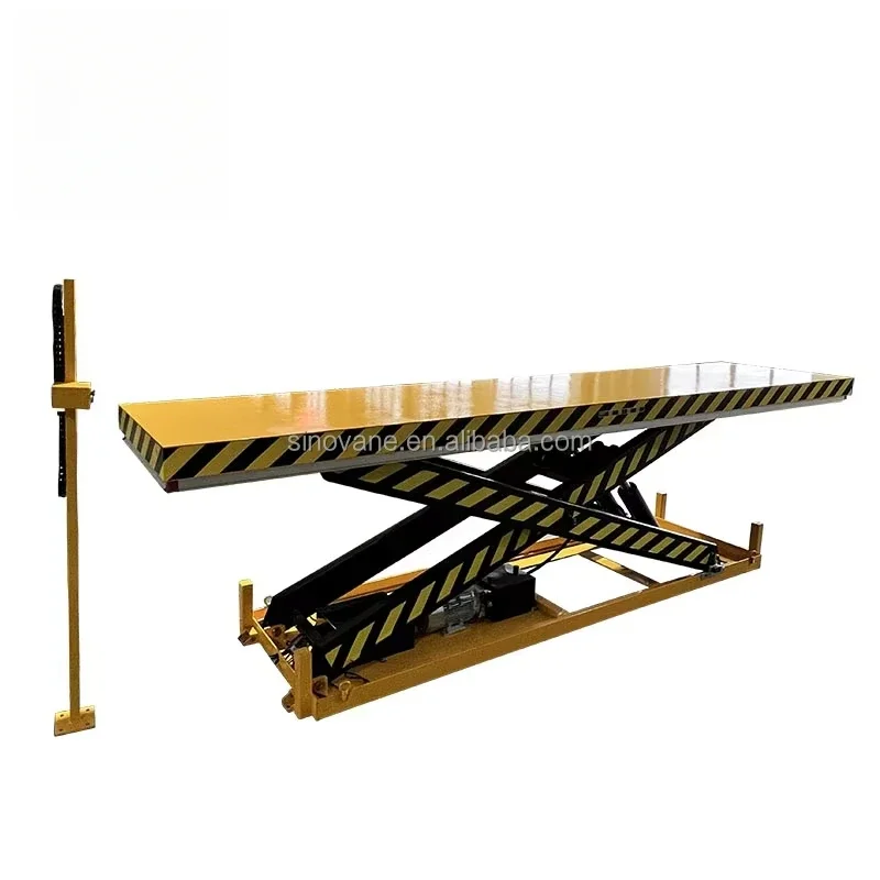 VANELIFT Mesa elevadora de tijera hidráulica infrarroja 1000 2000 4000 Kg Plataforma elevadora automática hacia arriba y hacia abajo Mantener el sensor de altura