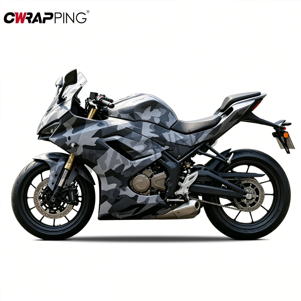 Vinil Automotivo para Envelopamento de Carros, Capa Impermeável para Capacete de Moto, Película com Liberação de Ar, Adesivos e Gráficos DIY Autoadesi