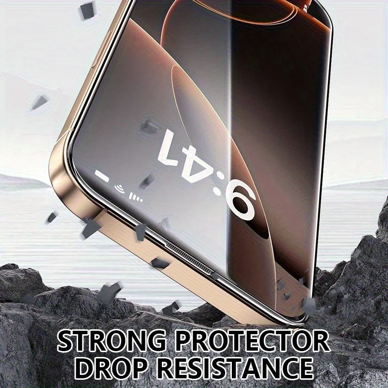 HD Tempered Glass Screen Protector for 13Promax/13Pro/13 Series - Shatterproof Scratch Resistant Anti-Fingerprint Full Coverage