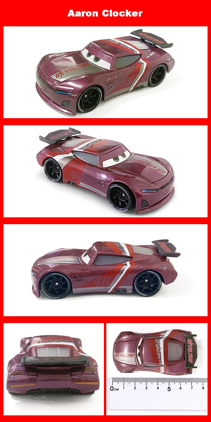 Pixar Cars 3 Spielzeug Lightning McQueen 1:55 Diecast Neue Generation Nummerierte Rennfahrer Metall Diecast Legierungsautos Spielzeug Geschenke – Detail 14