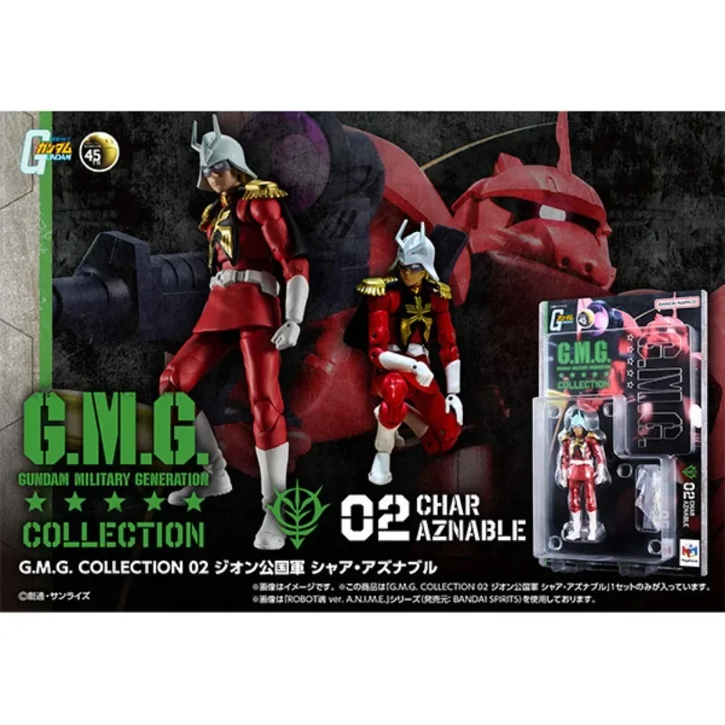 

MegaHouse Original G.M.G. COLLECTION MOBILE SUIT GUNDAM Anime Figure Amuro Ray Ramba Ral Sayla Mass Action Figure Toys Kids Gift
