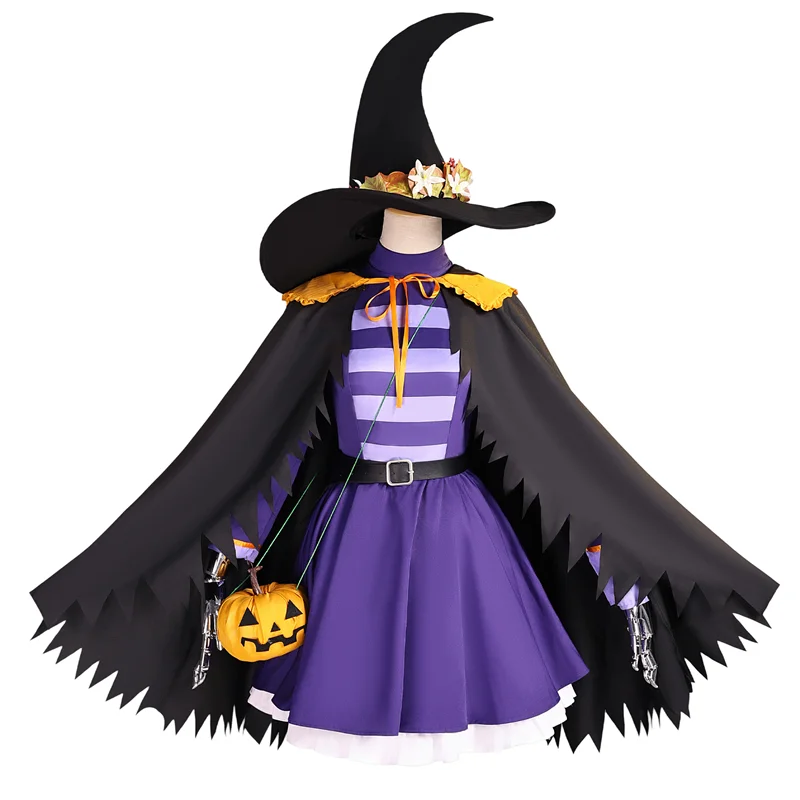 فريرين: ما وراء نهاية الرحلة فريرين فرن هالوين الكبار تأثيري حلي فستان مجموعة كاملة اكسسوارات دعوى كرنفال الزي #2