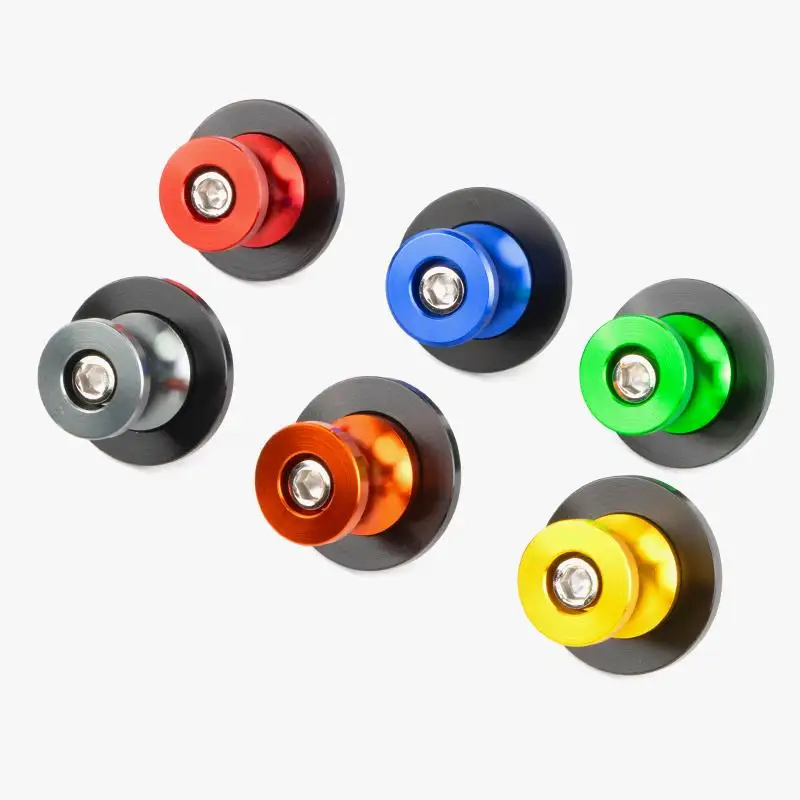 For Kawasaki Z Ninja ZX6R 250SL 250 300 400 650 1000SX Z900 Z750 Z400 Z800 Z650 Motorcycle M8 Swingarm Spool Stands Screw Slider