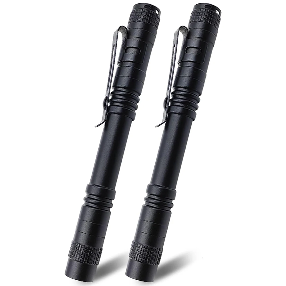 

New Pen Flashlight Led Pen Light Flashlights with Clip,Mini Pocket Flashlight Small Penlight Inspection Flashlight