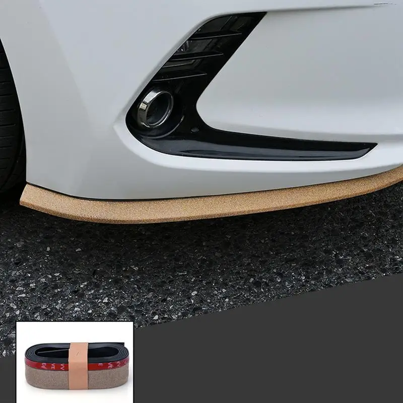 

Car Front Lip Car Front Lip Bumper Protector Rubber Body Trim Adhesive Vehicle Exterior Protection For Truck Sedan Minivan