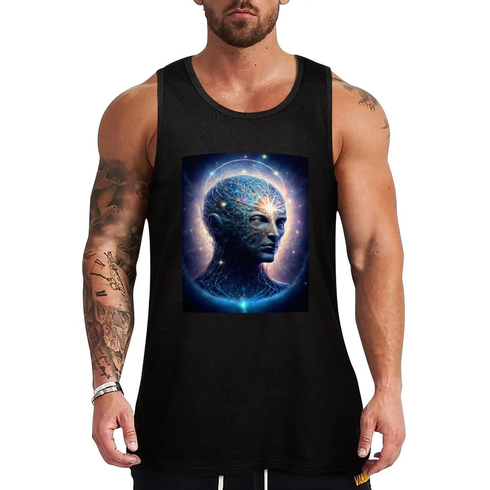 

new toolband Tank Top Sleeveless Sports Tank Top Gym Training Moisture Wicking