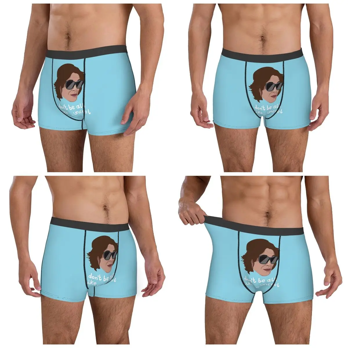 الملاكم السراويل السراويل Luann ربات البيوت الحقيقية Rhony لا تكون كل شيء مثل غير بارد سراويل الرجال ملابس داخلية جيدة التهوية ل أوم رجل هدية