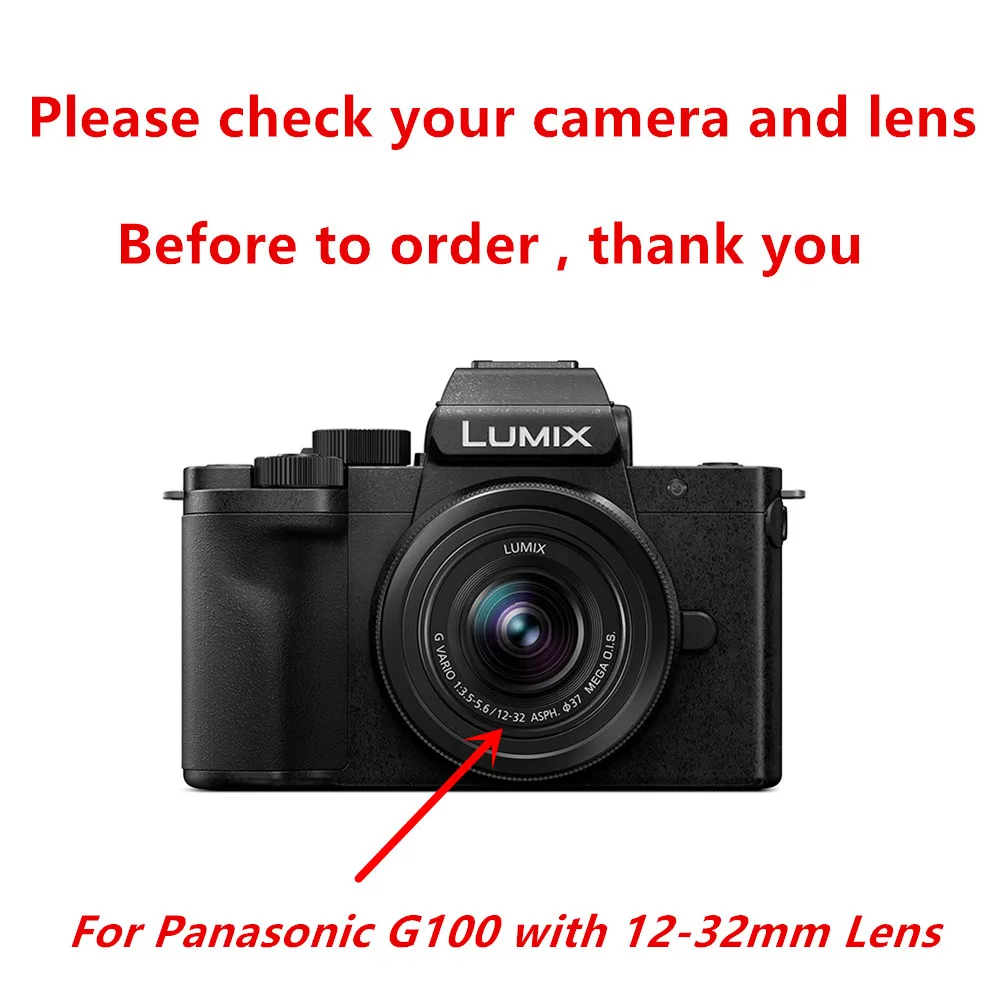 37mm UV CPL Filter Metal Lens Hood Cap For Panasonic Lumix G 12