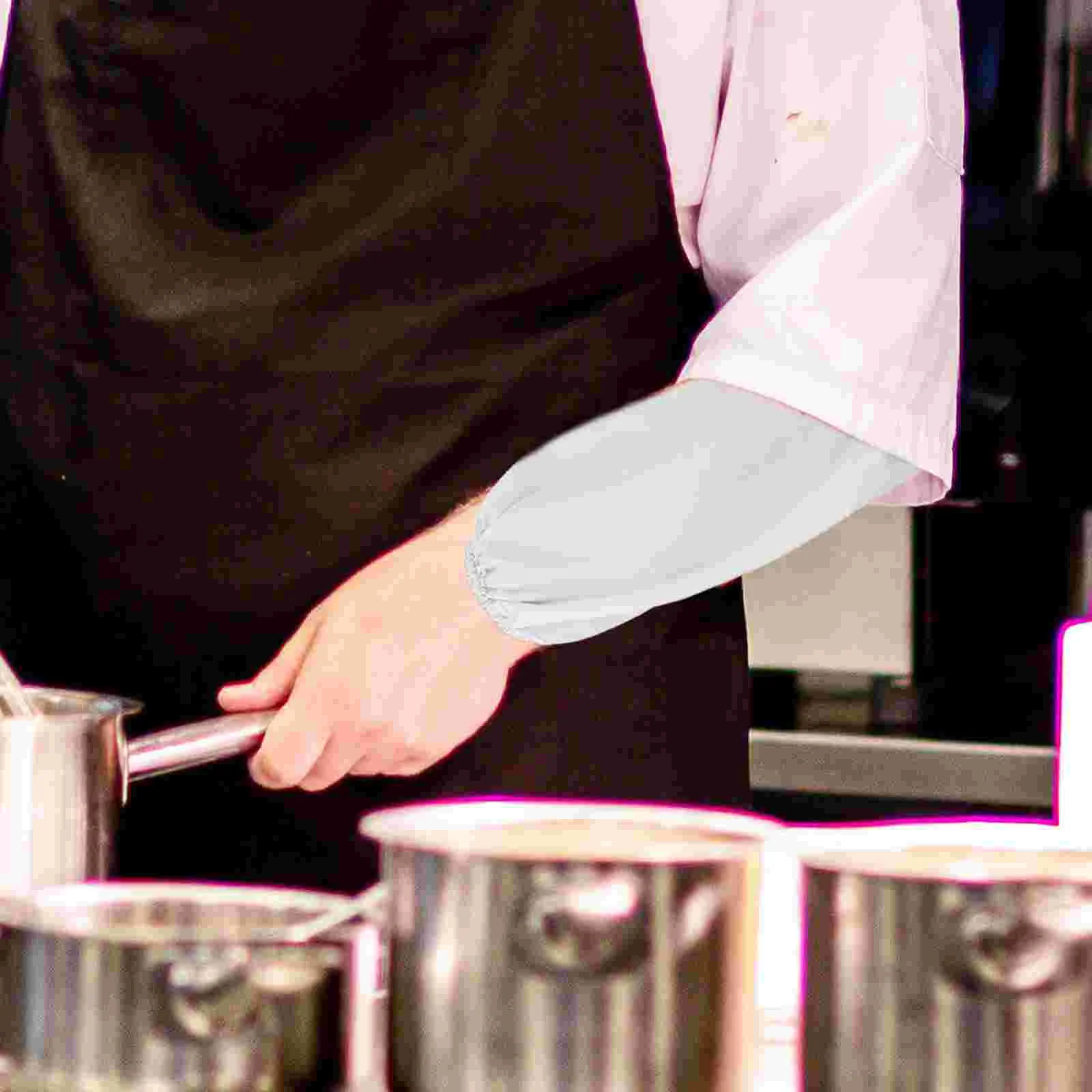 Water Proof Protective Sleeves Miss The House Long Arm Pu Chef Working Oversleeves