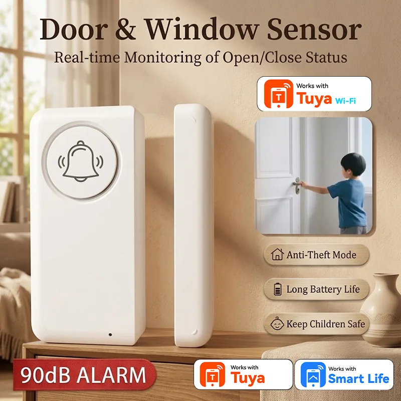 sensor-de-seguranca-wifi-para-porta-alarme-de-intrusao-protecao-residencial-antifurto-90db-detector-de-janela-aberta-controle-por-voz-google-alexa