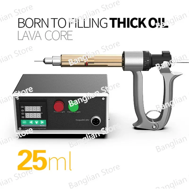 Handheld Semi Automatic Heating Cart Filler Gun Cartridge Filling Machine Heating Oil Gun