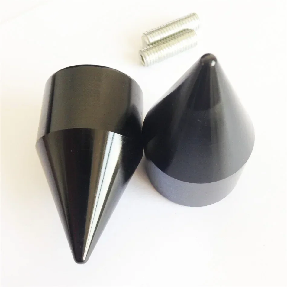 Motorcycle Spike Bar Ends End Caps for Kawasaki ZX600/ZX6/636/ZZR600/ZX6R/ZX6RR 1987-2011，ZX10R 2006-2007 view 3