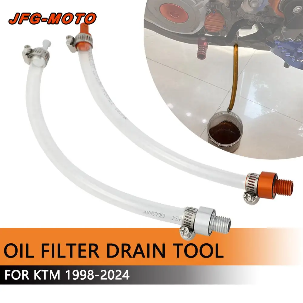 

Motorcycle Accessories Oil Filter Drain Tool For KTM SX SX-F EXC EXC-F XC XC-F XC-W TPI SIX DAYS 125 250 300-530 1998-2024 Moto