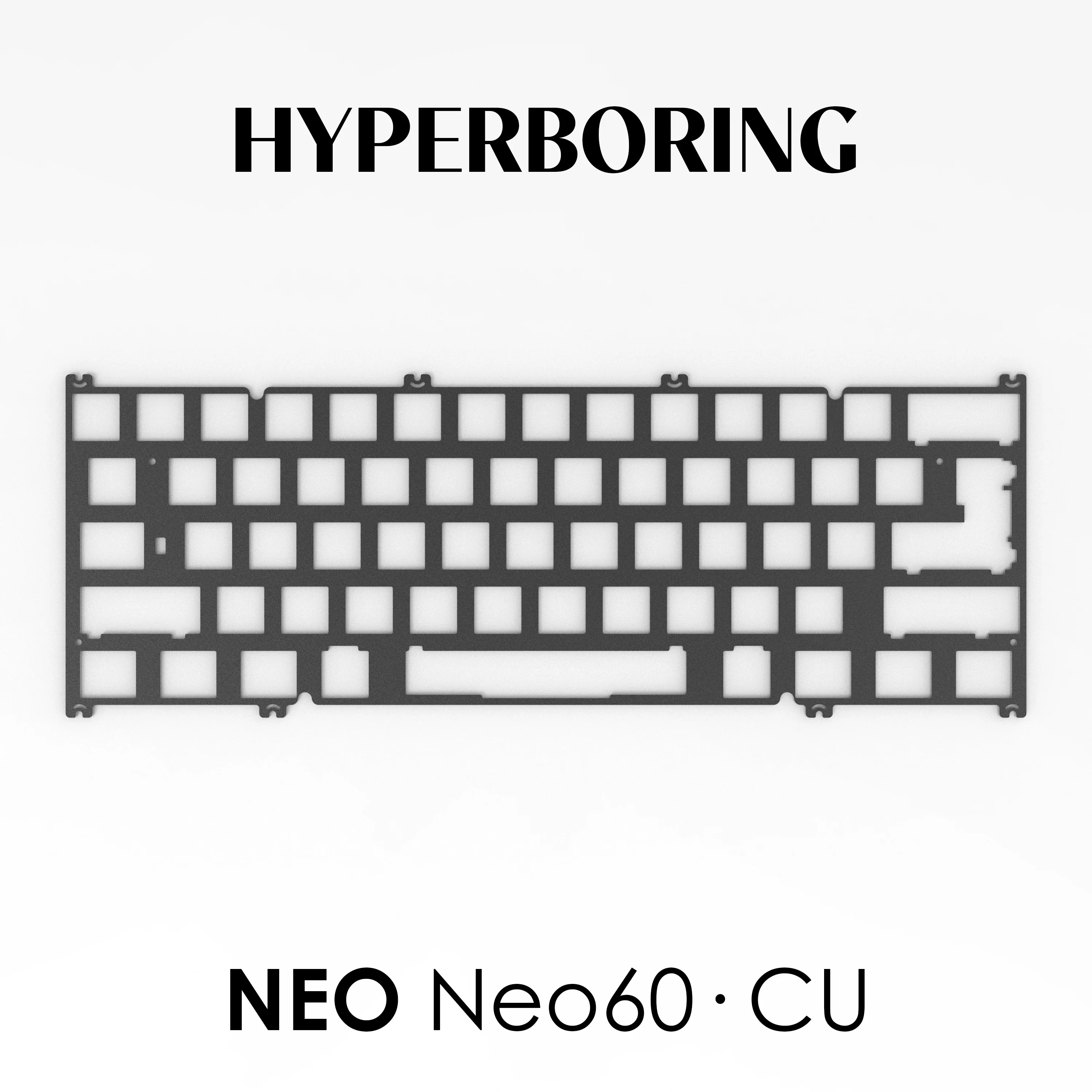 Neo60 Cu カスタムキーボード S586b74d07eeb479aac2a72b756d54