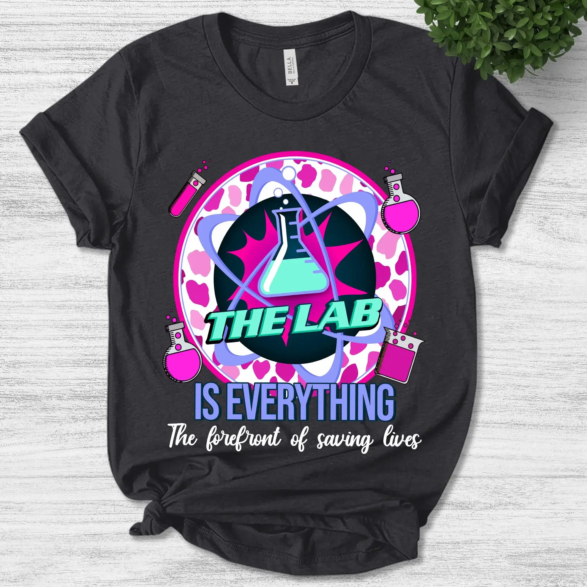 The Lab Is Everything T Shirt Week 2024 Tech Laboratory Technician Medical Science Life SKUX02