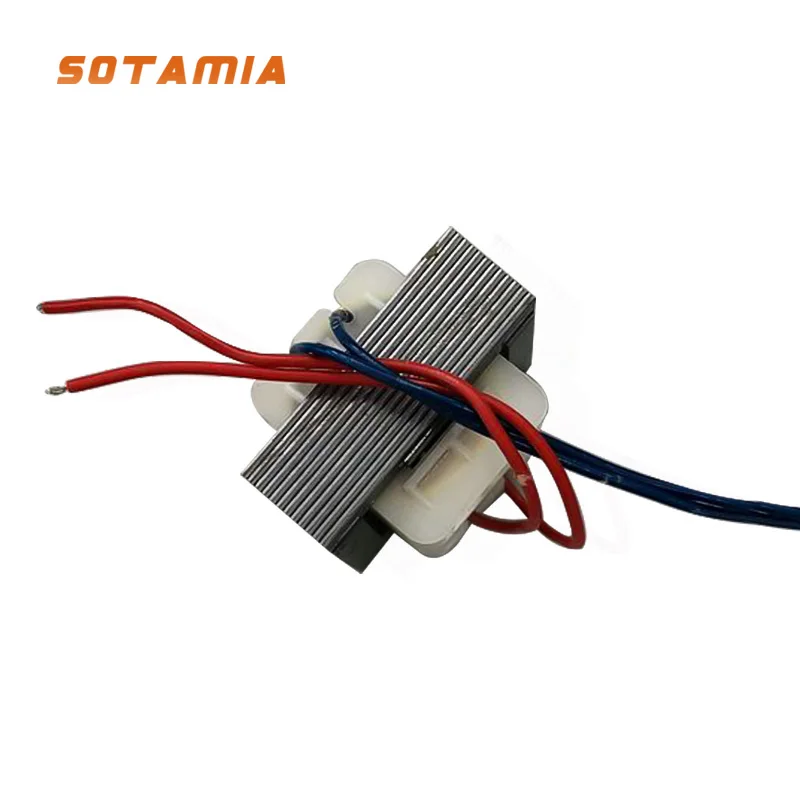 

SOTAMIA мини-усилитель, силовой трансформатор от 220 В до AC12V, двойной трансформатор переменного тока 12 В, 1 Вт для аудио усилителя, предусилитель, ламповый радиоприемник