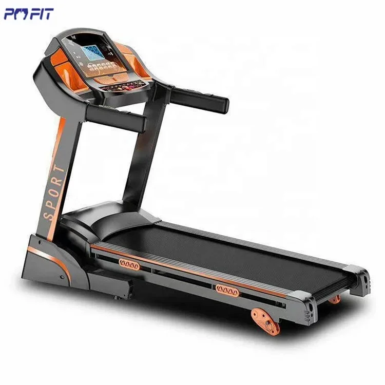 Home use electric treadmill 2hp motorized walking running machine cardio exercise portable foldable treadmill for sale