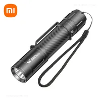 Xiaomi Flashlight Strong Light Charging Ultra Bright Long Range Home Outdoor Mini Portable Emergency Light USB Charge LED Lamp