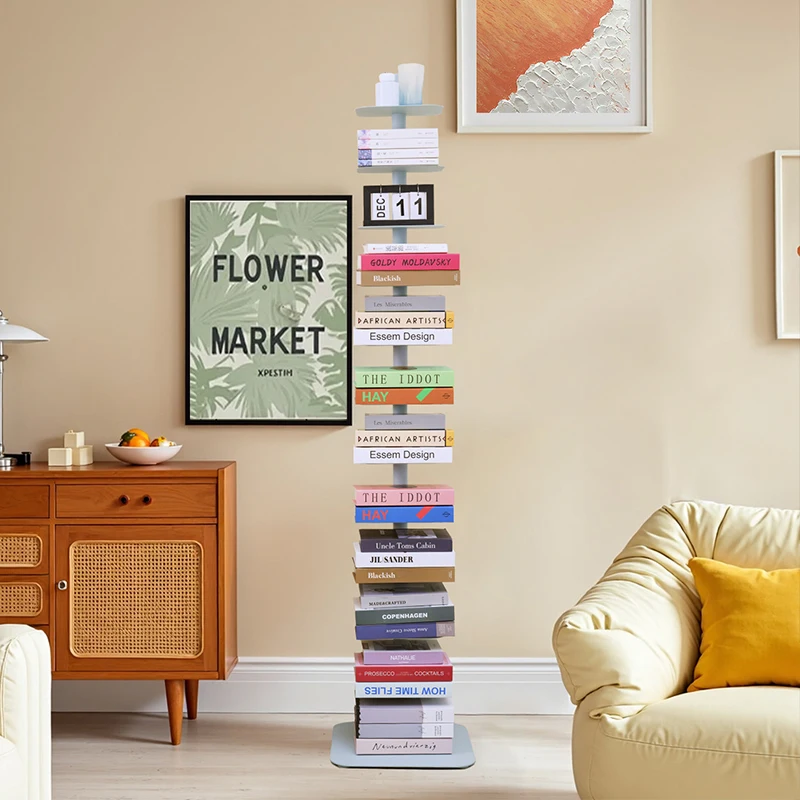 

Story bookshelf Internet celebrity floor invisible rack Multi-layer shelf Home DIY storage rack