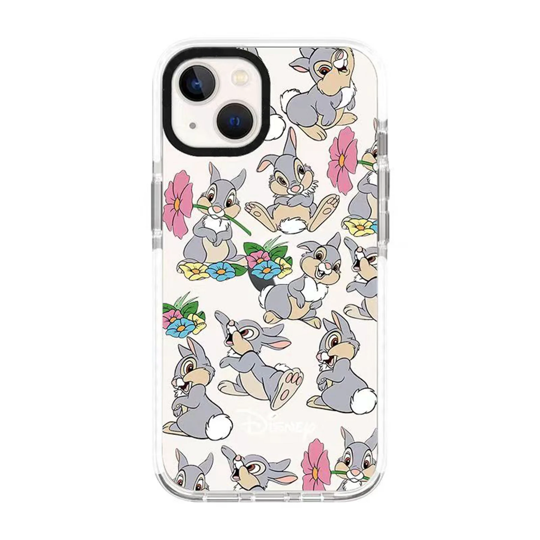 Disney Cute Sangpu Rabbit Bugs Bunny TweetyBird Phone Case For iPhone 15 14 13 12 11 Pro Max XR XS 78Plus MINI Soft Back Cover