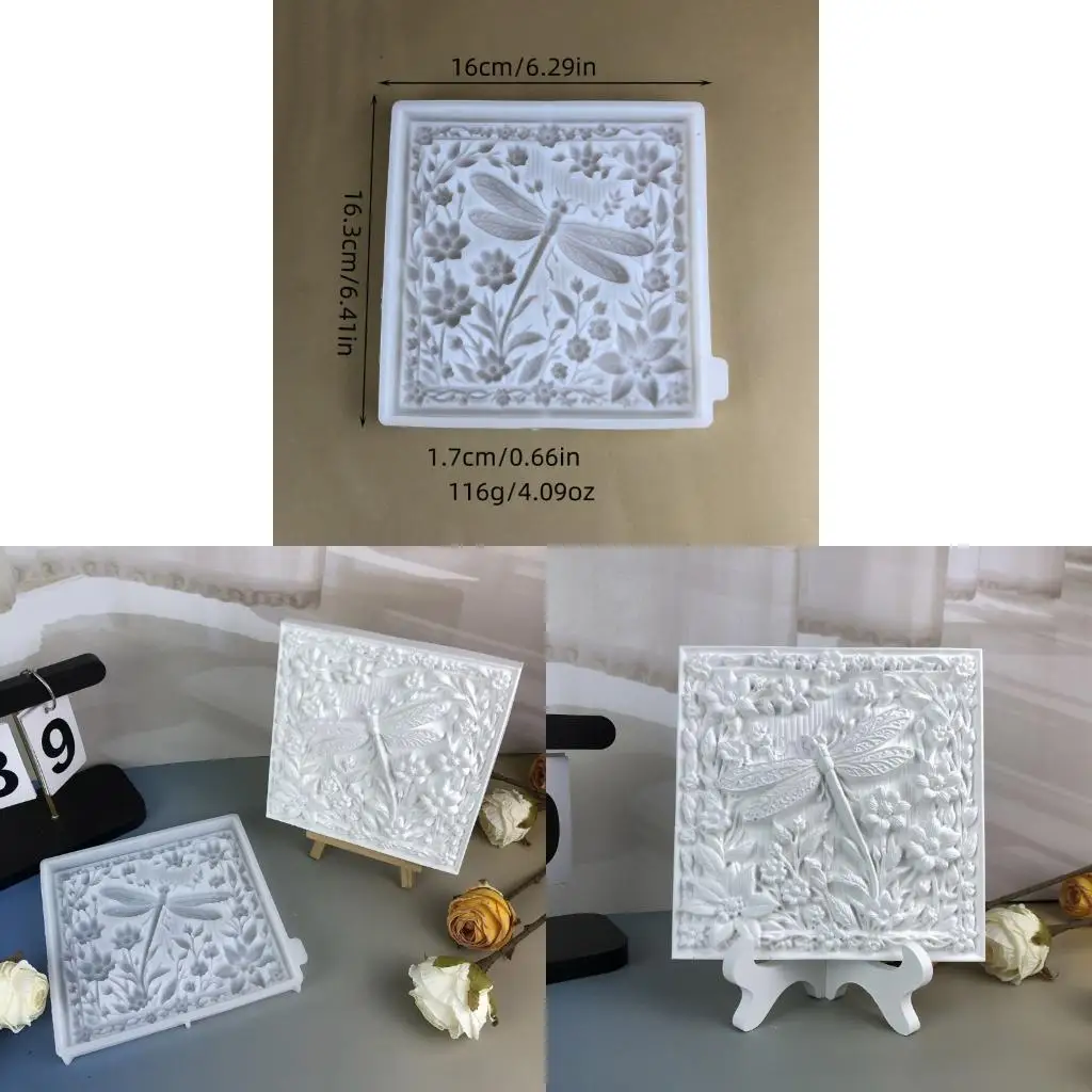 

R3MC Multipurpose Silicone Crafting Mold Versatile Wall Art Silicone Casting Mold for Resin Art and Tabletop Decoration