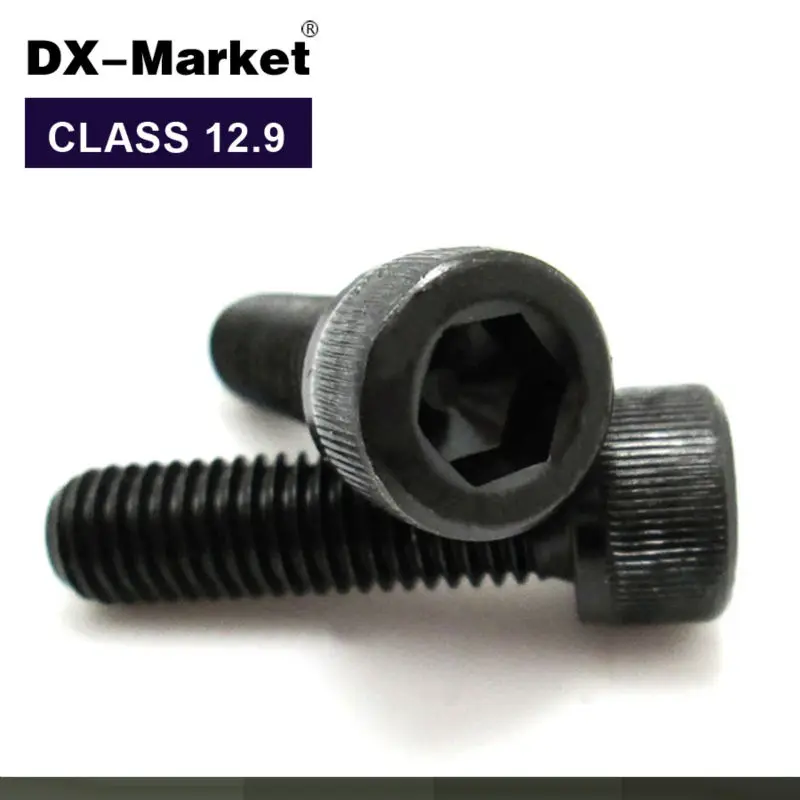 M6 Hex Socket Head Cap Screw , DIN912 Alloy Steel Fasteners 8mm~400mm ,A001