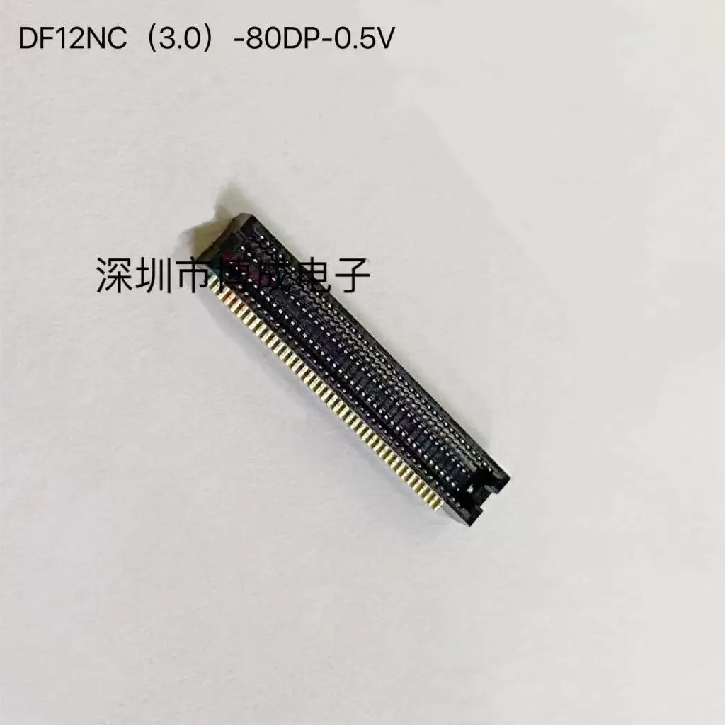 10pcs/Lot DF12NC(3.0)-80DP-0.5V DF12NC(3.0)-80DP-0.5V(51)   80DS  0.5mm Pitch 80PIN Board to Board Connector Original In Stock