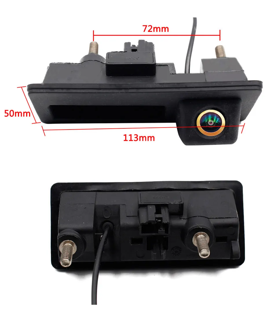 4K AHD 1920*1080P Auto Zurück Hinten Kamera Für VW Passat CC B6 B7 Polo Skoda Octavia Tiguan Audi A4 B8 Q3 Q5 A5 A8 S5 A3 A6 C7 A7 A1 – Detail 2