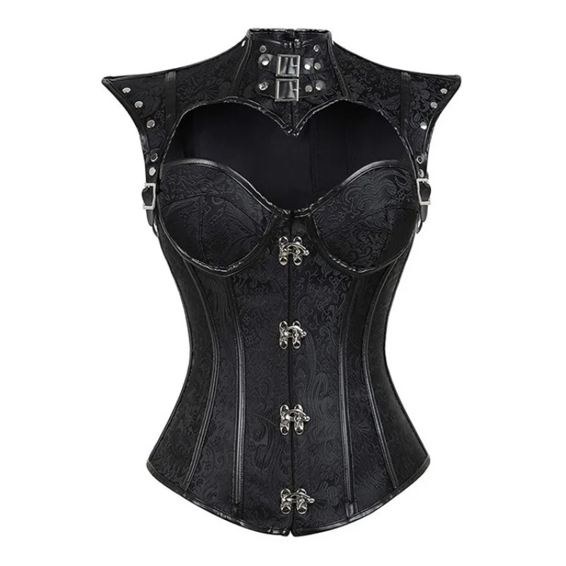 Women\'s Tight Corset Mujer Vintage Sexy Underwear Waist Trainer Slimming Body Shapewear Tops For Women Steampunk QM