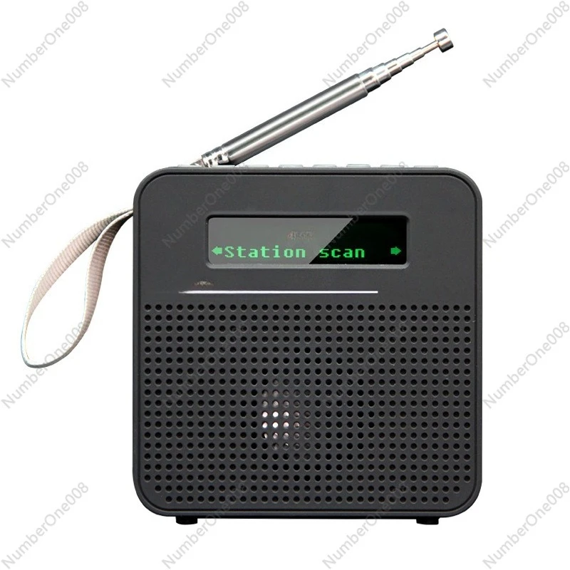 

New private mode high definition LCD screen display DAB + digital radio DAB + FM Bluetooth radio with built-in battery