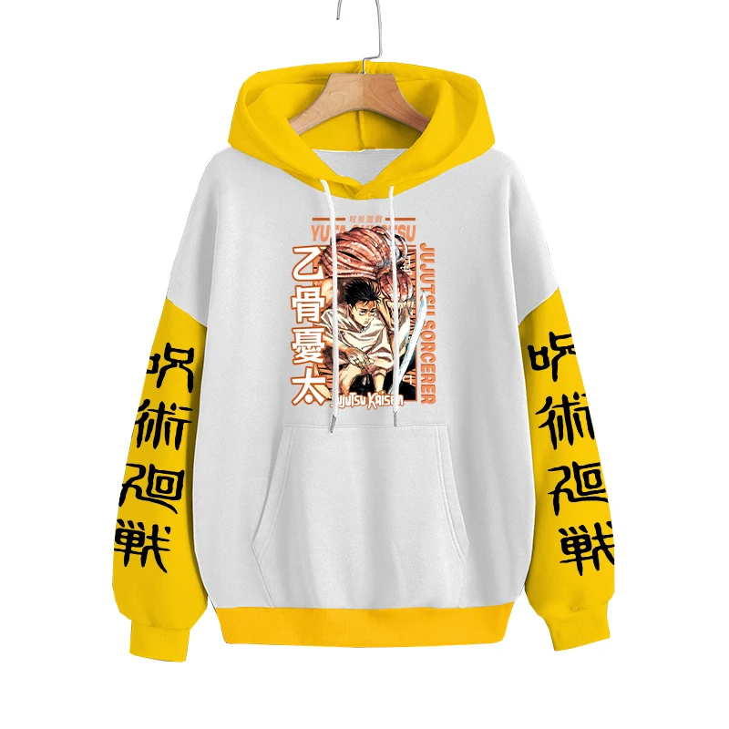 Jujutsu Kaisen Fushiguro Toji Anime Hoodies Harajuku Street Hoody Autumn Plus Size Hooded Women Men Autumn Winter Sweatshirts