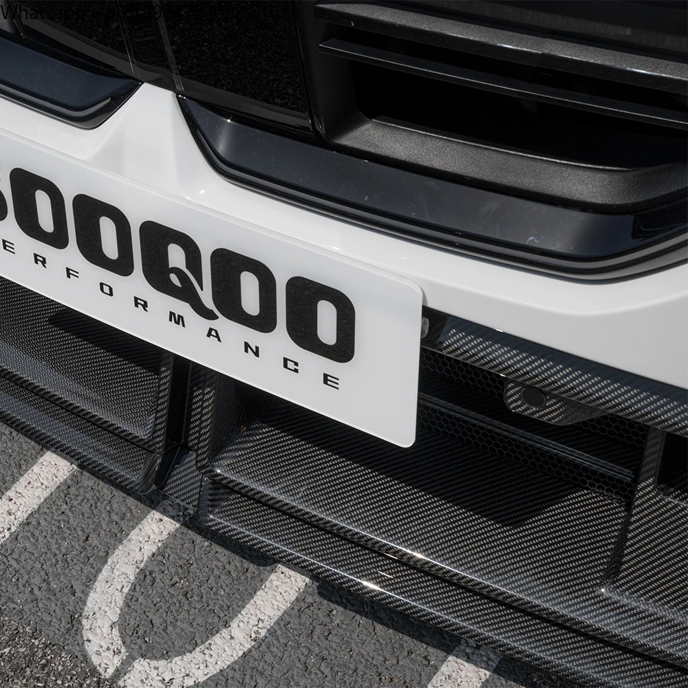SOOQOO Prepreg المصد الأمامي من ألياف الكربون لسيارة BMW M5 G90 G99 2024+