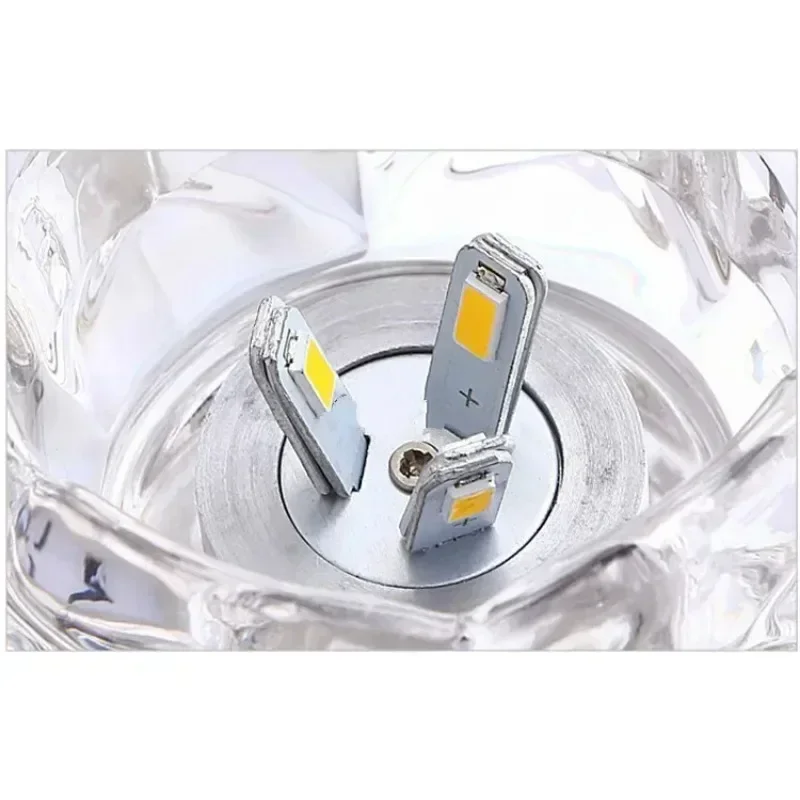 

3W Led Corridor Light,hallway Lighting, Crystal Ceiling Lamp,European Stylish 90-264Vac Porch Light