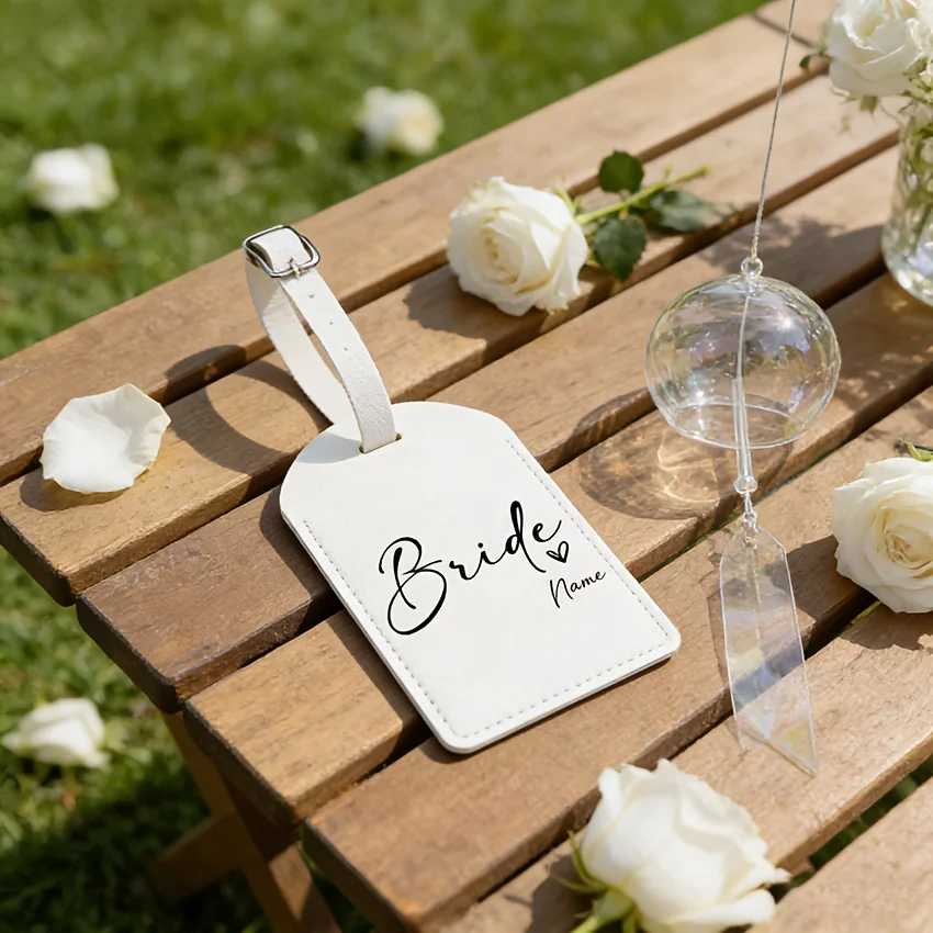 

Custom Name Bride& Team Bride Bridesmaid Luggage Tag Suitcase Address Label Luggage Boarding Case Bridesmaid Gifts Party Gift