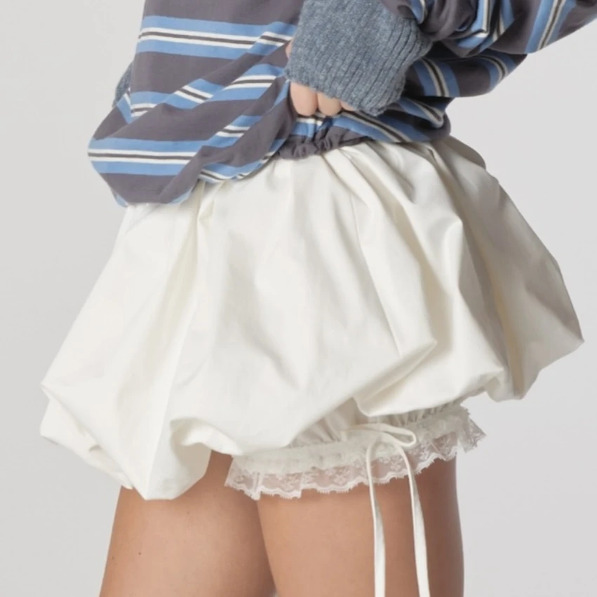 

French Style White Summer Mini Tutu Skirt Lace Chic Sexy Black Cotton Women Skirts Ruffles Y2K Boho Party Ladies Skirt Falda New