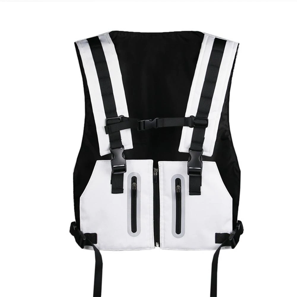 Strip Vest Reflective Vest Cycling Vest Vest For Cycling Vests Chest Cycling Fishing Fitness Men\\\'s Reflective