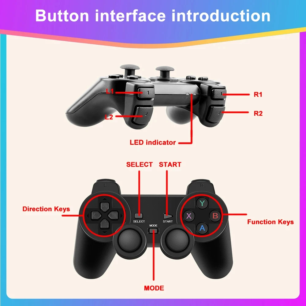 وحدة تحكم لاسلكية مع عصا تحكم ب° ، وحدات تحكم لألعاب الفيديو PS3 ، كمبيوتر شخصي ، صندوق تلفاز ، لوحة ألعاب لابتوب لألعاب باتوسيرا ، محرك أقراص صلبة ، وقي جي