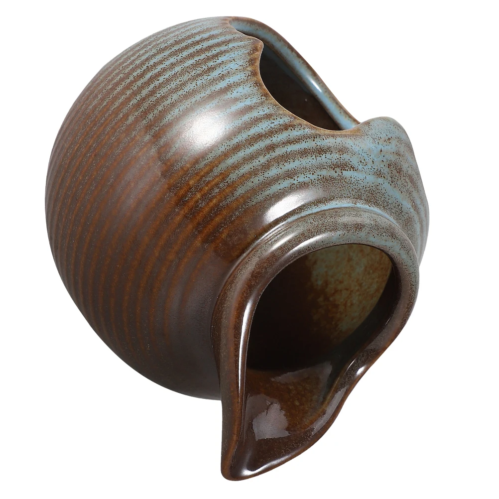 

Ceramic Jar Fountain Multipurpose Garden Water Feature Indoor Outdoor Decor Plant Friendly Design Tranquil Landscape