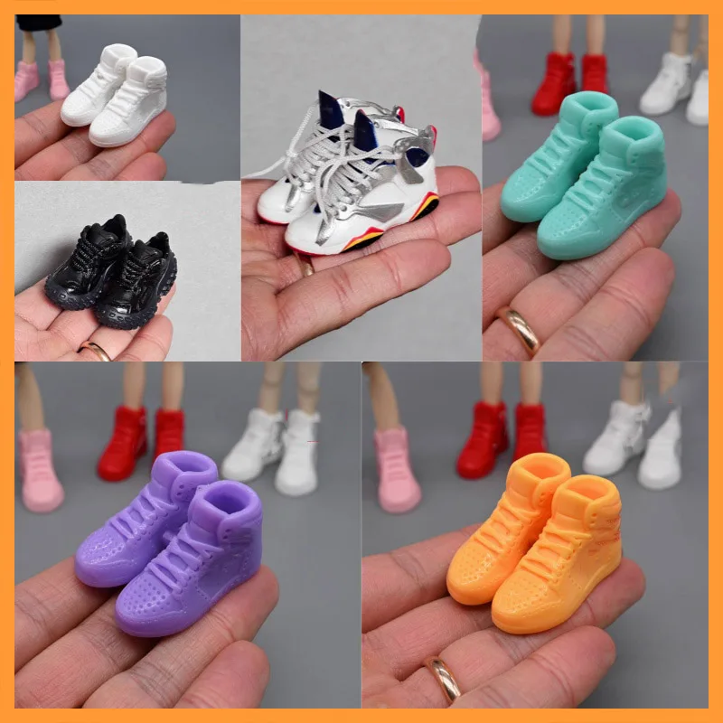 In Stock 1/12 Scale Casual Classic Style Soldier Shoes Fit 12point OB11 BJD OB24 Action Figure Model Toys For Fans DIY