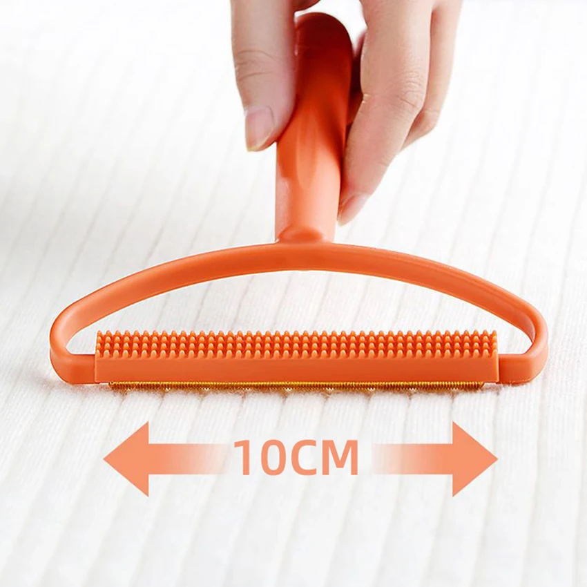 New Pet Hair Remover Brush Double-sided Lint Roller Clothes Coat Wool Scraper Household Sheets Pants Cleaning Accessories Tool