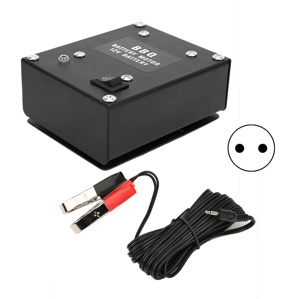 BBQ Motor Good Heat Dissipation Insulation Strong Bearing Low Noise Energy Saving Small Portable Easy Operate Grill Accessory