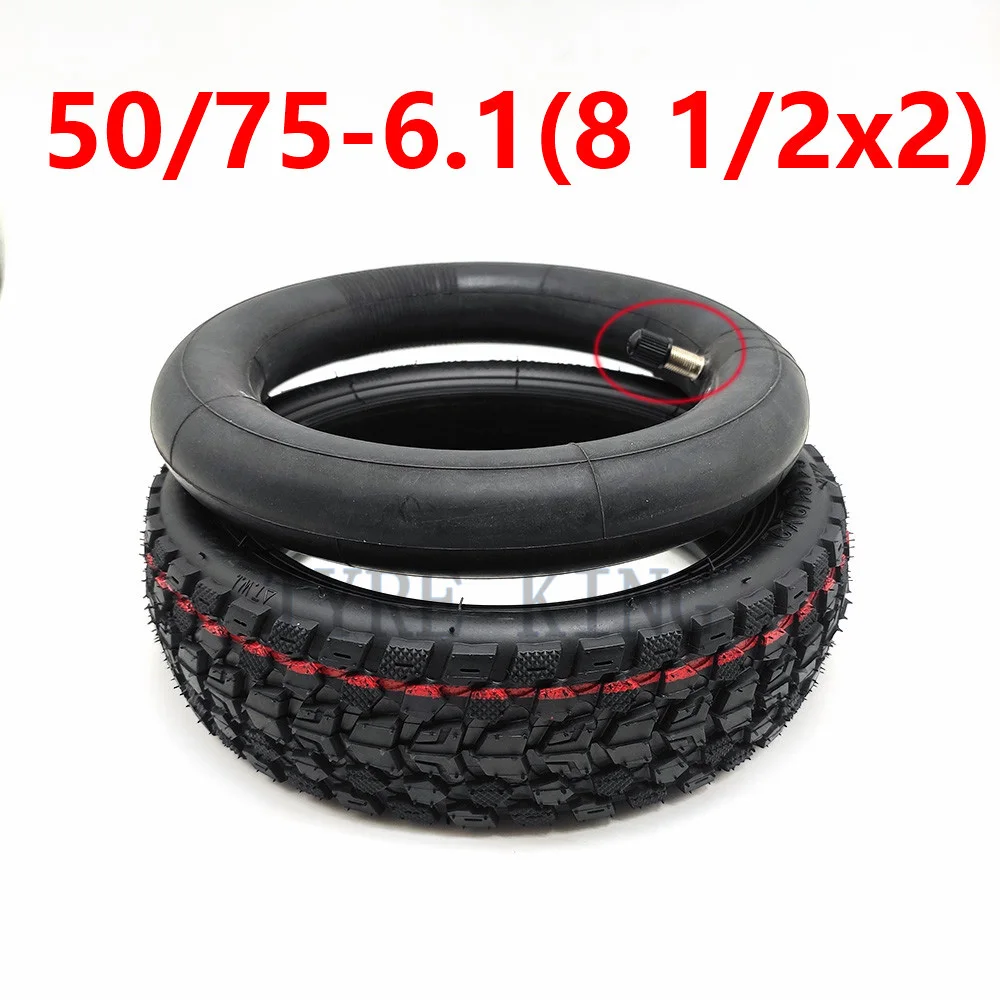 50/75-6.1 Inner Outer Tyre 8 1/2x2 Off-road Pneumatic Tire for Xiaomi Mijia M365 Electric Scooter Accessories