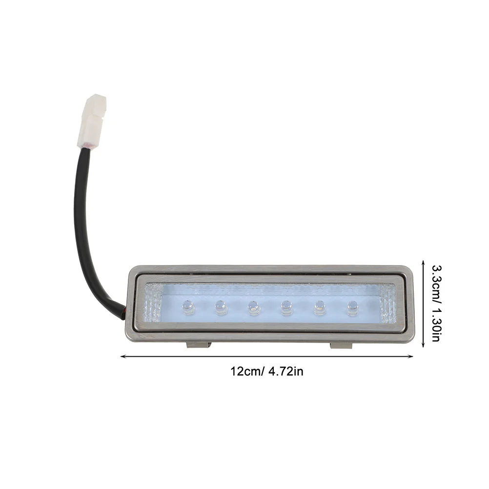 Ampoule d'éclairage LED sous capot, 2 pièces, ampoules de travail de cuisine, lampe à micro-ondes, appareil à incandescence en verre, poêle