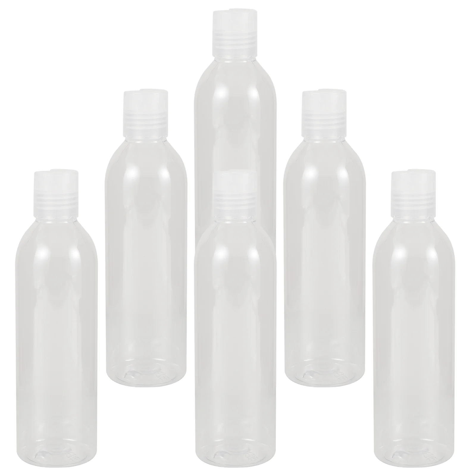 

6 Pcs Bottles Travel Spray Portable Perfume Containers Clear Toiletry Bag